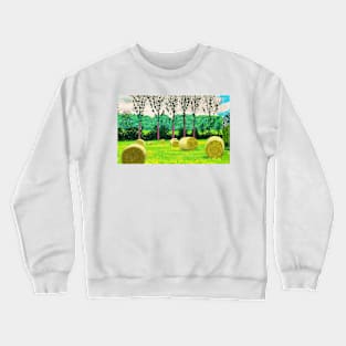 straw painting Crewneck Sweatshirt